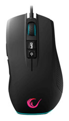 Rampage Flare RGB Makrolu Kablolu Siyah Optik Gaming Mouse