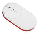 Fiauli M1 Sessiz Kablosuz Beyaz-Kırmızı Optik Mouse