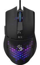Bloody L65 RGB Makrolu Kablolu Siyah Optik Gaming Mouse