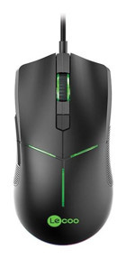 Lecoo Lecoo MS109 RGB Makrolu Kablolu Siyah Optik Gaming Mouse