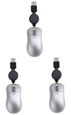 Partykindom Kablolu Gri Optik Mouse