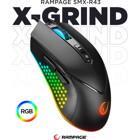 Rampage SMX-R43 X-Grind RGB Makrolu Kablolu Siyah Optik Gaming Mouse