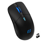 Fiauli G12 Sessiz Makrolu Kablosuz Siyah Optik Mouse