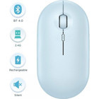 Sanlindou Tablet Uyumlu Kablosuz Mavi Optik Mouse