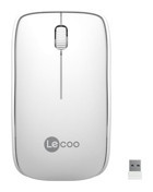 Lecoo WS208 Kablosuz Beyaz Optik Mouse