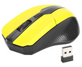 Annadue ND9W8K6BI5-11 Ergonomik Kablosuz Sarı Optik Mouse