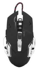 Ashata Ergonomik Makrolu Kablolu Siyah Optik Gaming Mouse