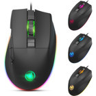 Hxsj A905 RGB Makrolu Kablolu Siyah Optik Gaming Mouse