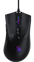Bloody W90 Max RGB Makrolu Kablolu Siyah-Mor Optik Gaming Mouse