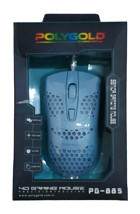 Polygold PG-885 RGB Makrolu Kablolu Mavi Optik Gaming Mouse