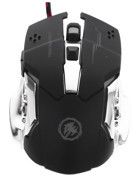 Gadpiparty Programlanabilir RGB Ergonomik Kablolu Siyah Optik Gaming Mouse