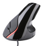 Fiauli Ergonomik Şekilli Ergonomik Dikey Makrolu Kablolu Siyah Optik Gaming Mouse