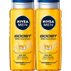 Nivea Men Boost Kafein Duş Jeli 2x500 ml