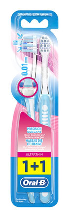 Oral-b Ultrathin Compact Orta Sert Manuel Yetişkin Diş Fırçası Mavi