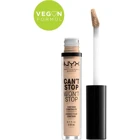Nyx Stop Won'T Stop Vanilla Göz Altı ve Yüz Likit Fırça Kapatıcı