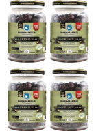 Marmarabirlik Premium Xl Salamura Siyah Zeytin Kavanoz 4x1 kg