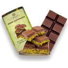 3 Chocolate Antep Fıstığı Kadayıf Dolgulu Sütlü Dubai Çikolatası 200 gr