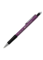 Faber-Castell 1345 Silgili Plastik Neon Mor 0.5 mm Uçlu Versatil Kalem