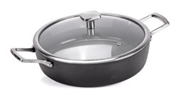 Moneta Armonia Finegres İndüksiyon Cam Kapaklı Granit 28 cm Basık Tencere