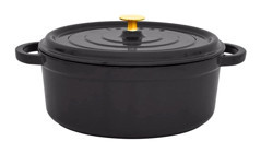 Leggno FLM4889DT24BK Flame Döküm 24 cm Derin Tencere