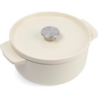 Kitchenaid Demir Döküm 22 cm Derin Tencere Krem
