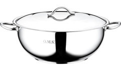 Oms Collection Paslanmaz Çelik 26 cm Derin Tencere