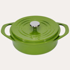 Pot Art Döküm 26 cm Derin Tencere Yeşil