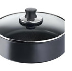 Tefal Excellence İndüksiyon Cam Kapaklı Titanyum 24 cm Basık Tencere
