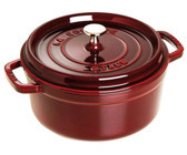 Staub Döküm 26 cm Derin Tencere Bordo