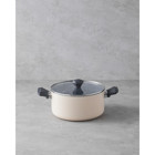 English Home Prego Cerawell Cam Kapaklı Alüminyum 24 cm Derin Tencere