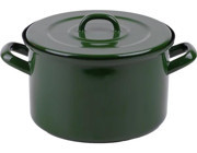Emaylab Rainpot Emaye 20 cm Derin Tencere Yeşil