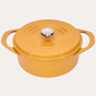Pot Art Döküm 28 cm Derin Tencere Sarı