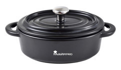 MasterPro BGMP-10203 MINI CACEROLA OVAL Granit 16 cm Basık Tencere