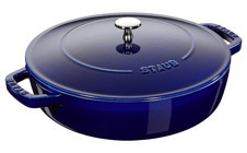 Staub Braisers Chistera Döküm 28 cm Basık Tencere