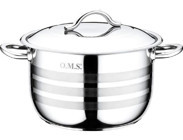 Oms Collection 2005 Paslanmaz Çelik 22 cm Derin Tencere