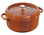 Staub La Cocotte Döküm Derin Tencere Kahverengi
