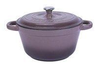 Lava New Heritage Demir Döküm 22 cm Derin Tencere Mor