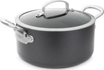 Greenpan Barcelona CC001522-001 Cam Kapaklı Granit 18 cm Derin Tencere