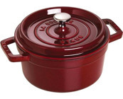 Staub La Cocotte Döküm 20 cm Derin Tencere Bordo