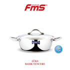 Fms No:32 Çelik 32 cm Basık Tencere