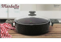 Berlin Bonera Marbella Granit 28 cm Karnıyarık Tencere