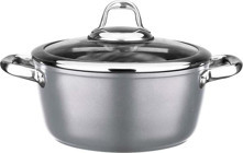 Leggno MST2828DT24GR Master Daily Cam Kapaklı Döküm 24 cm Derin Tencere