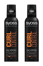 Syoss Curl Control Kıvırcık Saçlar İçin Şekillendirici Hacim Veren Saç Köpüğü 2x250 ml