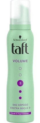 Schwarzkopf Taft Volume Dalgalı Saçlar İçin İçin Şekillendirici Hacim Veren Saç Köpüğü 150 ml