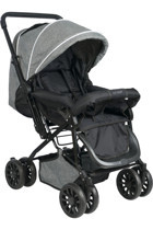 Esy Baby Comfort Çift Yönlü Katlanabilir 360 Derece Dönen Tam Yatar Kabin Tipi Puset Bebek Arabası Gri