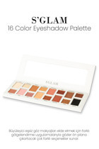 S'Glam Color Krem Metalik Far Paleti