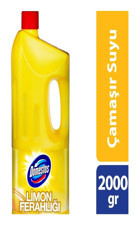 Domestos Limon Ferahlığı Limon Ferahlığı Banyo-Mutfak İçin Konsantre Sıvı Çamaşır Suyu 2 kg