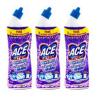 Ace Ultra Power Çiçek Kokulu Banyo-Mutfak İçin Konsantre Jel Çamaşır Suyu 3x810 gr