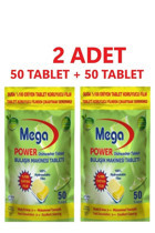 Mega Power Tablet Bulaşık Makinesi Deterjanı 2x50 Adet