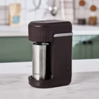 Karaca Walnut Brown Mono Personal Çelik Filtreli Termoslu 0.4 lt Hazneli 4 Fincan 750 W Kahverengi Filtre Kahve Makinesi